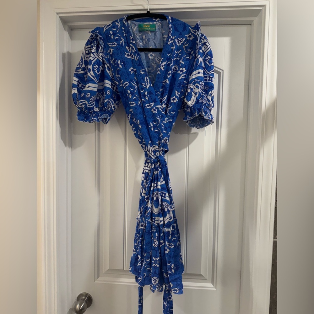 Feather & Find Sultana wrap dress in Inner Voice, size L - Picture 6 of 11